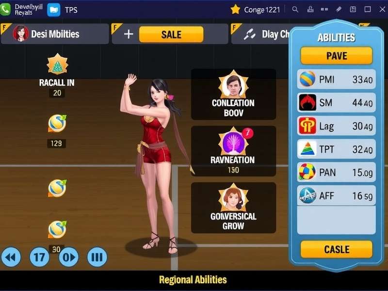 Desi Volleyball Royals Gameplay Screenshot